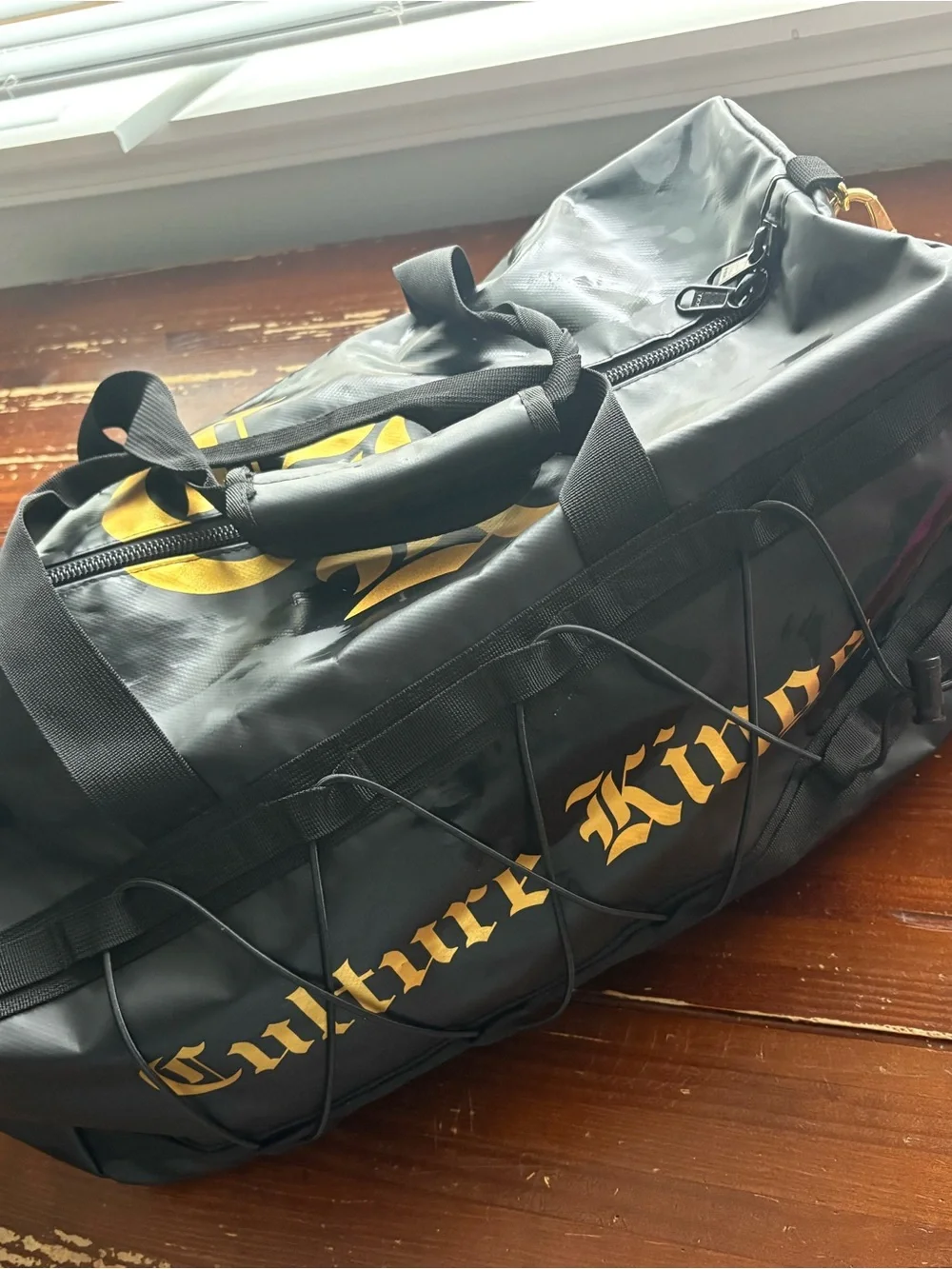 Cultrue Kings Black & Gold Duffel Bag
